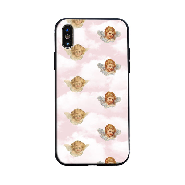 Funda iPhone Diseño Ángel Óleo Vintage - Protección Artística