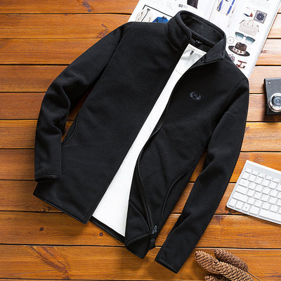 Cardigan Deportivo con Cuello de Pie en Polar Térmico - Image 2