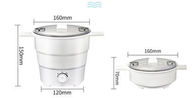 Olla Eléctrica Multifunción Portátil - Cocina Compacta para Dormitorio y Viajes - Image 8