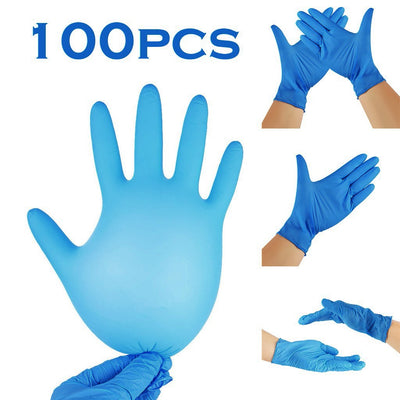 Guantes Protectores de Nitrilo Sintético Desechables - Image 2
