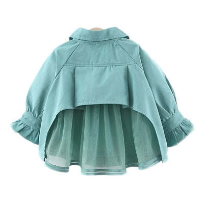 Chaqueta Cortavientos Casual para Niñas - Diseño Moderno y Cómodo