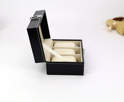 Caja Organizadora para Reloj y Joyas - Vitrina de Lujo con 3 Compartimentos - Image 16
