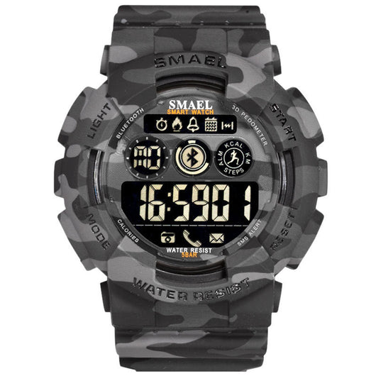 Reloj Deportivo Sumergible Japonés Multifunción con Correa de Caucho - Image 11