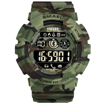 Reloj Deportivo Sumergible Japonés Multifunción con Correa de Caucho - Image 13