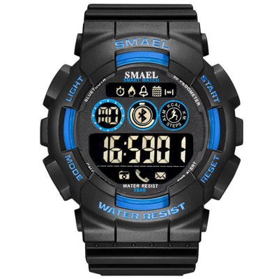 Reloj Deportivo Sumergible Japonés Multifunción con Correa de Caucho - Image 2