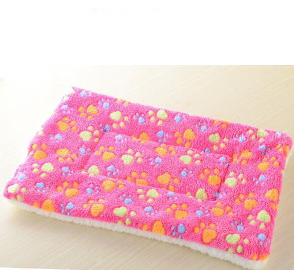Manta Térmica de Felpa Coral Gruesa para Mascotas