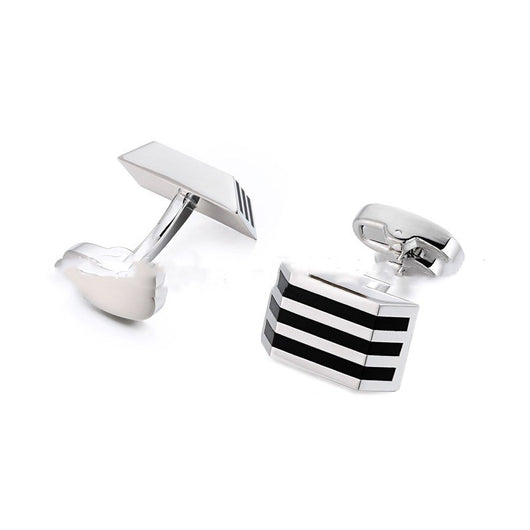 Gemelos de Ópalo Negro para Hombre - Elegancia Premium - Image 8