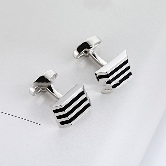 Gemelos de Ópalo Negro para Hombre - Elegancia Premium - Image 3