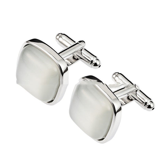Gemelos de Negocios Ópalo para Caballero - Estilo Francés Premium - Image 6