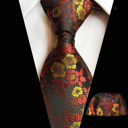 Pañuelo de Bolsillo y Corbata - Accesorio de Traje Elegante - Image 19