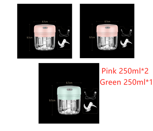 Procesador Eléctrico Mini para Alimentos y Ajo - Tritura, Pica y Mezcla - Image 10