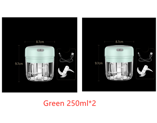 Procesador Eléctrico Mini para Alimentos y Ajo - Tritura, Pica y Mezcla - Image 13