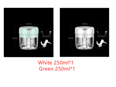 Procesador Eléctrico Mini para Alimentos y Ajo - Tritura, Pica y Mezcla - Image 17