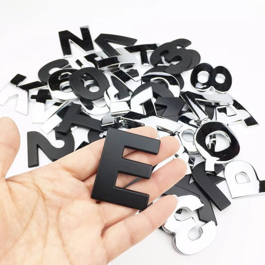 Emblema Personalizado Grande para Automóvil Inglés