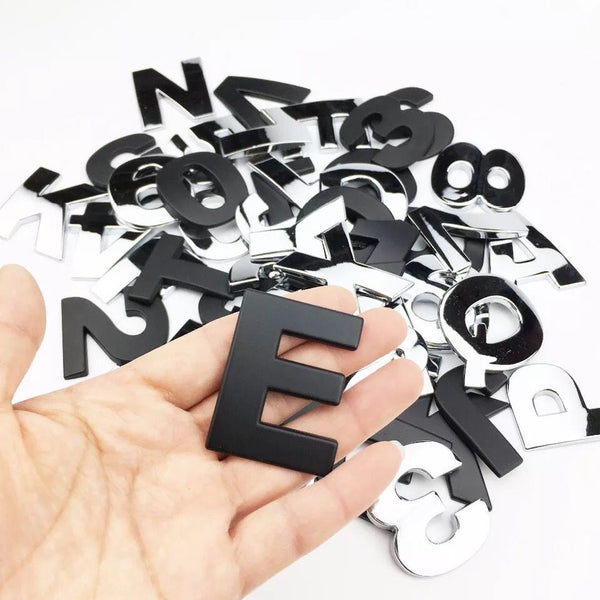 Emblema Personalizado Grande para Automóvil Inglés