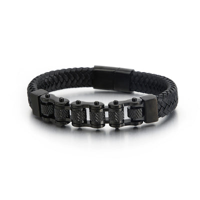 Cadena de Acero Inoxidable Estilo Europeo y Americano para Hombre - Image 7