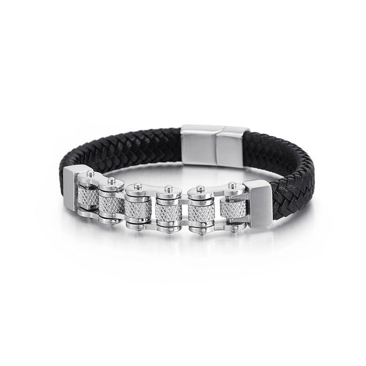 Cadena de Acero Inoxidable Estilo Europeo y Americano para Hombre - Image 10