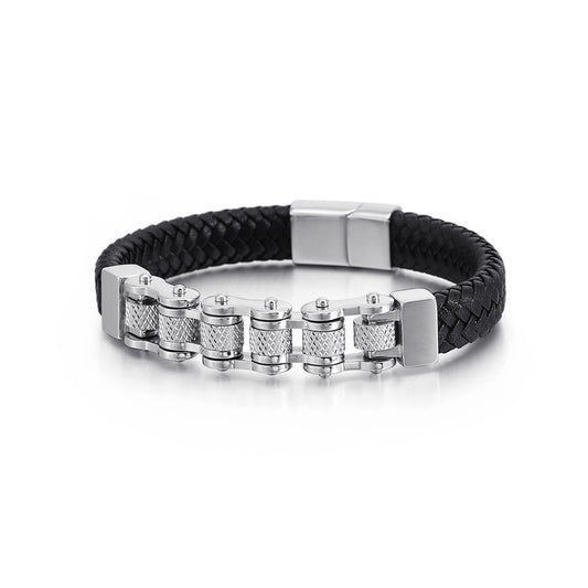 Cadena de Acero Inoxidable Estilo Europeo y Americano para Hombre