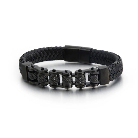 Cadena de Acero Inoxidable Estilo Europeo y Americano para Hombre - Image 2