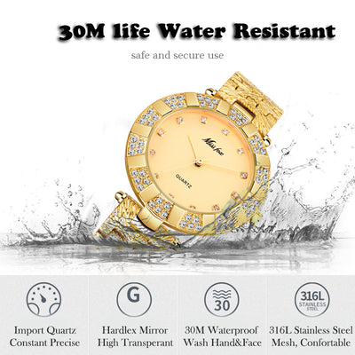 Reloj de Cuarzo Impermeable Clásico para Mujer - Marca Premium - Image 8