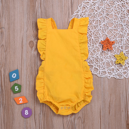 Enterizo Triangular de Color Liso para Niños - Image 10
