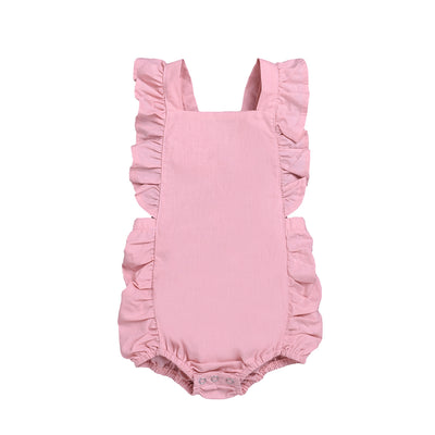Enterizo Triangular de Color Liso para Niños