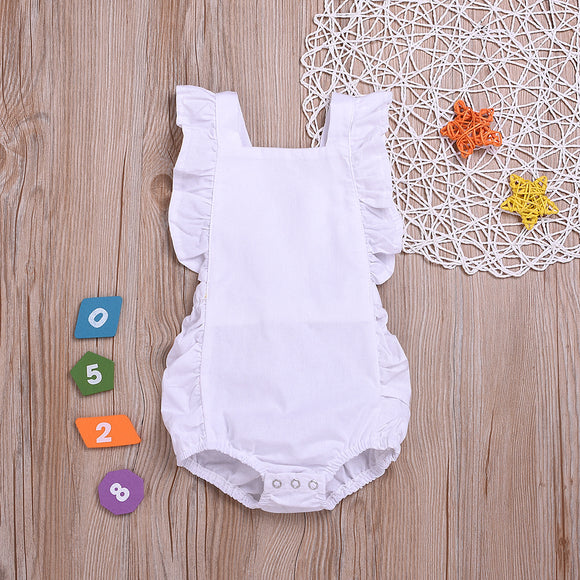 Enterizo Triangular de Color Liso para Niños