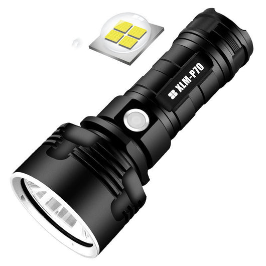 Linterna LED Recargable Ultra Potente de Largo Alcance para Exteriores