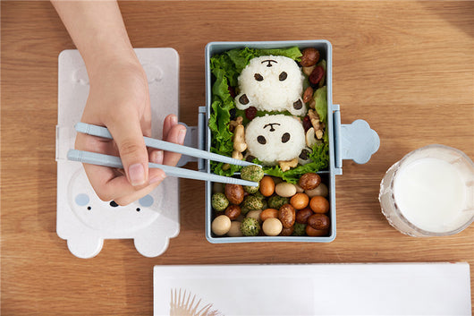 Lonchera Infantil de Fibra de Trigo con Compartimentos - Caja Bento para Niños - Image 9