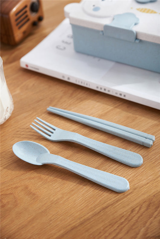 Lonchera Infantil de Fibra de Trigo con Compartimentos - Caja Bento para Niños - Image 15