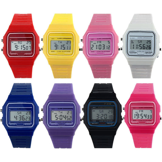 Reloj Despertador Luminoso Ultrafino Multifuncional para Niños