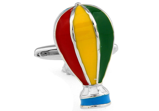 Gemelos de Globo Aerostático Esmaltado en Cobre Multicolor - Image 9
