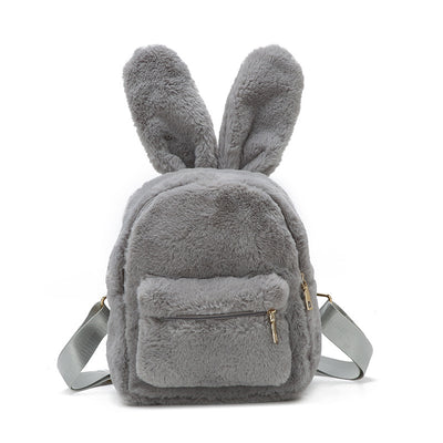 Mochila Casual Versátil de Peluche - Diseño Moderno Multiuso - Image 15
