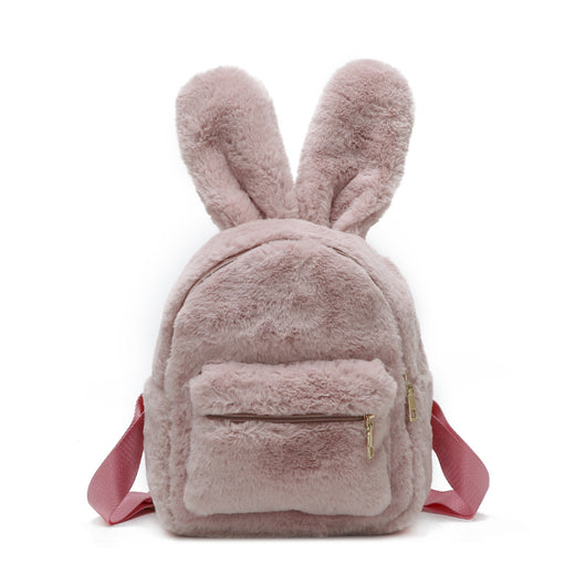 Mochila Casual Versátil de Peluche - Diseño Moderno Multiuso - Image 5