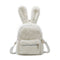 Mochila Casual Versátil de Peluche - Diseño Moderno Multiuso