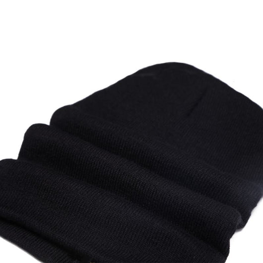 Gorro de Invierno Skullies Estilo Hip-Hop - Beanie Tejido Clásico - Image 8