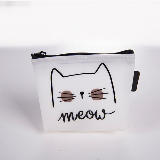 Monedero Compacto con Diseño de Gato en Silicona - Image 5