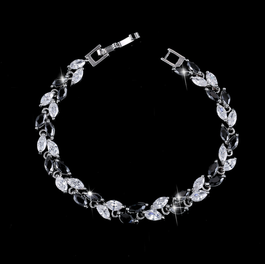 Pulsera de Moda Coreana con Hojas de Circón AAA - Image 3