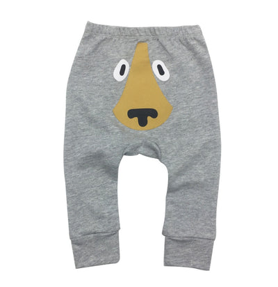 Pantalones Infantiles con Estampado de Osito para Niños y Niñas - Image 4