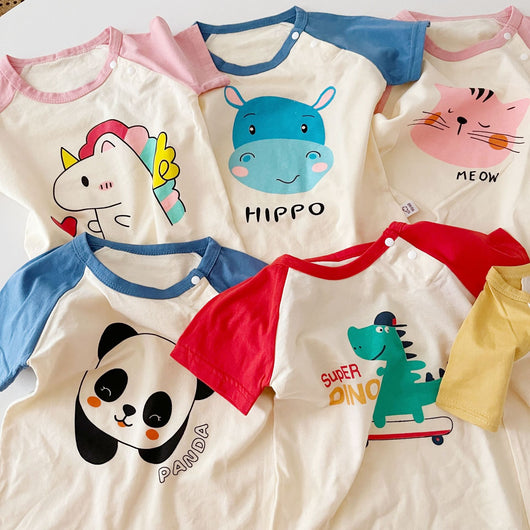 Camiseta de Algodón para Niños con Diseños Animados - Image 9