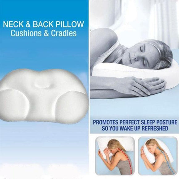 Almohada Ergonómica de Espuma para Cuello y Cervicales
