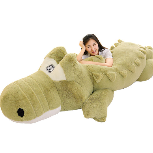 Almohada de Cocodrilo Suave - Peluche Adorable para Niños - Image 9