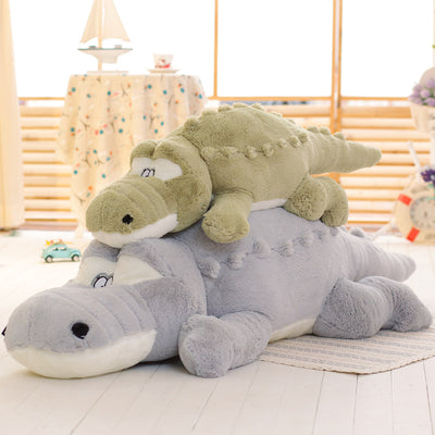 Almohada de Cocodrilo Suave - Peluche Adorable para Niños - Image 3