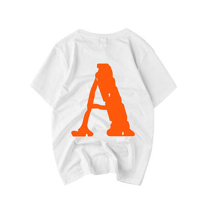Camiseta Suelta Hip-Hop Street para Pareja - Unisex de Manga Corta - Image 14