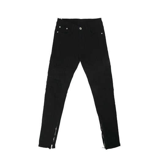 Jeans Skinny Elásticos para Hombre con Cierre Lateral y Tacón Stiletto - Image 7