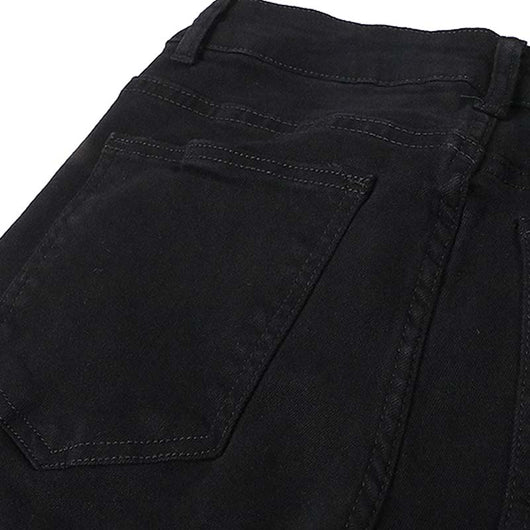 Jeans Skinny Elásticos para Hombre con Cierre Lateral y Tacón Stiletto - Image 11