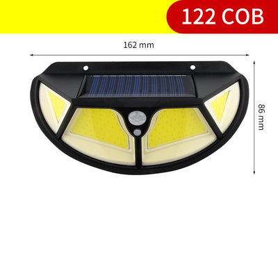 Lámpara Solar de Pared con Sensor de Movimiento - Iluminación 4 Lados - Image 7