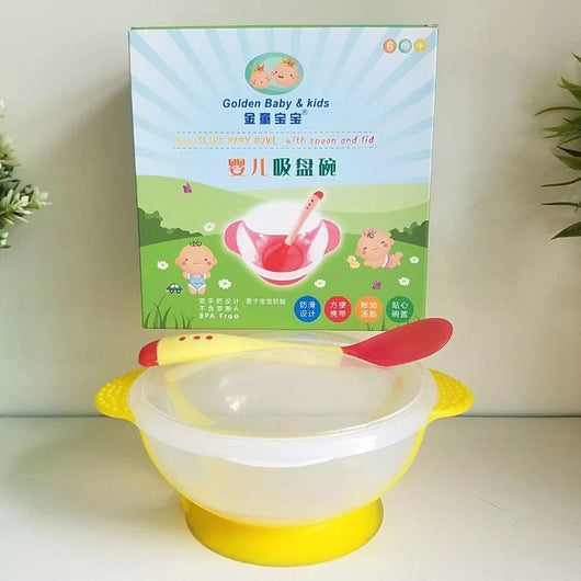 Juego de Vajilla Infantil con Plato Ventosa Antiderrame para Bebés - Image 9