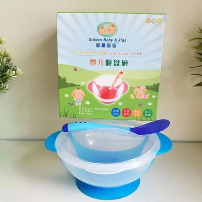 Juego de Vajilla Infantil con Plato Ventosa Antiderrame para Bebés - Image 8