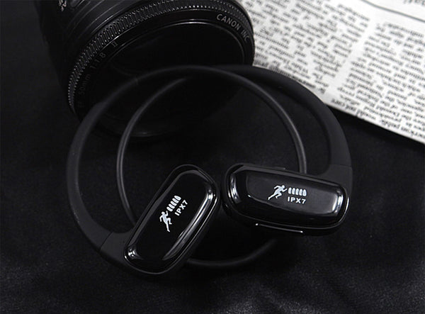 Auriculares Deportivos Bluetooth con Banda Cervical - Image 2